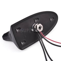 Car Roof Top Shark Fin Antenna,Vehicle GPS Navigation System DAB Digital Radio Car Stereo FM/AM Radio Combined Amplified Antenna for BMW Audi VW