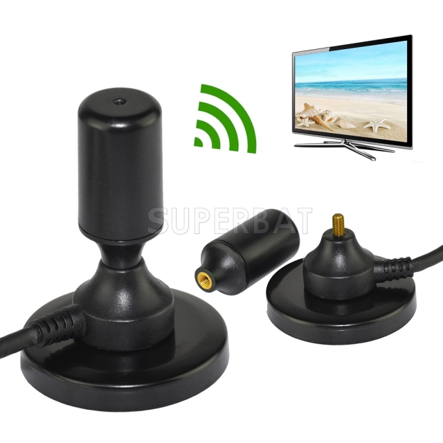 15dBi DVB-T TV VHF UHF HDTV Digital Freeview Antenna Aerial TV male Connector