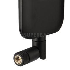 Wide Band 4G LTE 2dBi SMA Male Dipole Antenna for 4G LTE Wireless Router Outdoor Trail Camera Building Mobile Cell Phone Signal Booster Repeater