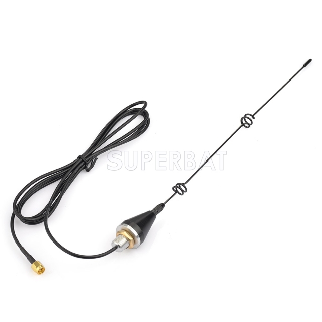 868MHZ antenna 5dbi with Extension cable RG174 160cm SMA plug