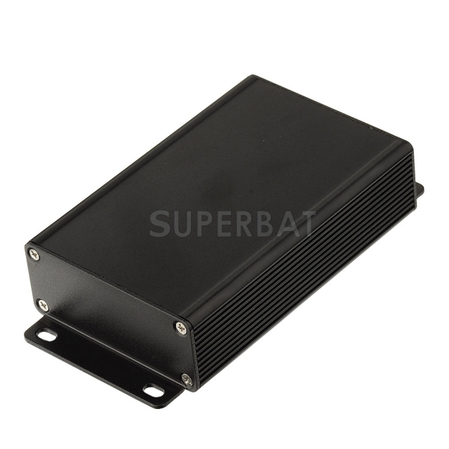 Aluminum Enclosure Case Tube with Flange 66mm*27mm*100mm（W*H*L）