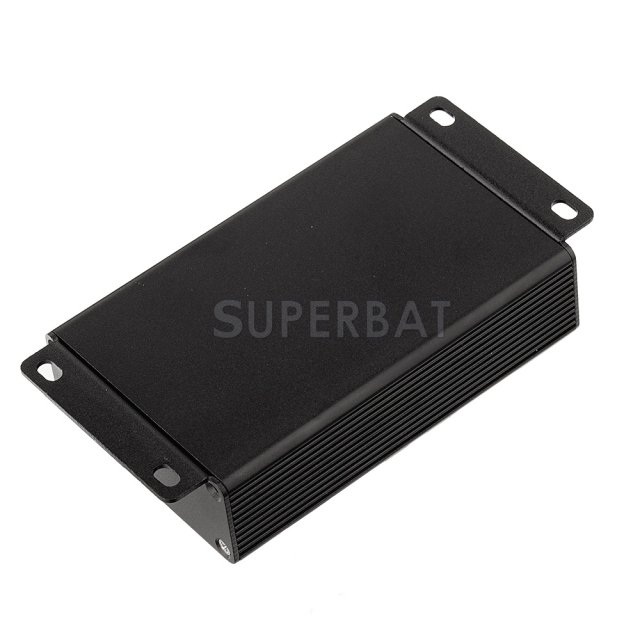 Aluminum Enclosure Case Tube with Flange 66mm*27mm*100mm（W*H*L）