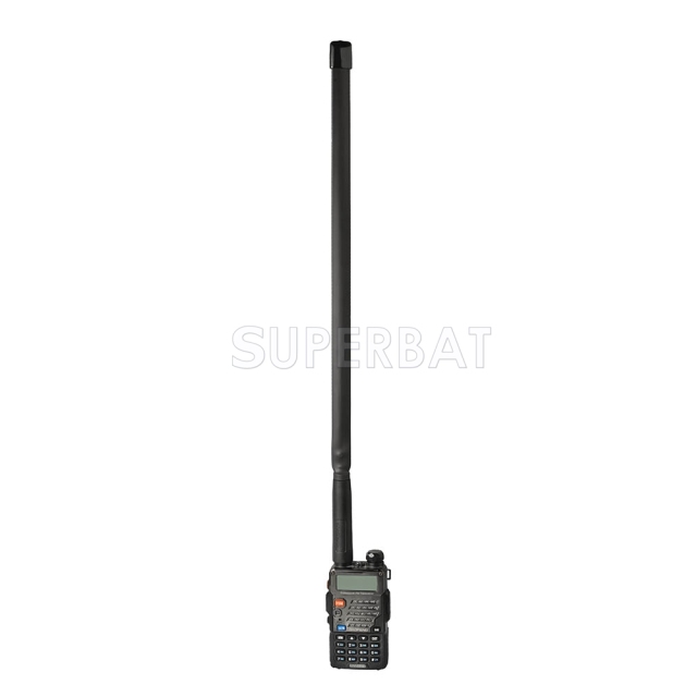 Superbat 136-520MHz Foldable CS Tactical SMA Female Ham Radio Antenna for Baofeng  Wouxun Handheld HT CB Radio Two Way Radio Walkie Talkie