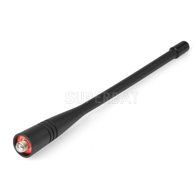 Superbat UHF 400-470Mhz Ham Radio SMA Female Soft Rubber Antenna for Baofeng  Puxing Wouxun Handheld HT CB Radio Two Way Radio Walkie Talkie