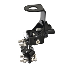 Superbat Vehicle CB Radio Antenna Rack Bar Mounting Bracket Mirror Mount for Car Truck CB Mobile Radio Amateur Radio,Fit UHF S0-239 Female Connector