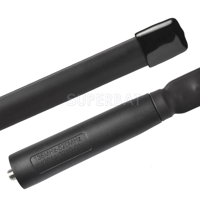 Superbat 136-520MHz Foldable CS Tactical SMA Female Ham Radio Antenna for Baofeng  Wouxun Handheld HT CB Radio Two Way Radio Walkie Talkie