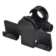 Superbat Vehicle CB Radio Antenna Base Lip Mount Fixed Bracket for Car Truck CB Mobile Radio Ham Radio Amateur Radio,Fit UHF S0-239 Female Connector