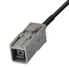 Superbat GT5-1S Jack GPS mini Magnetic base Antenna Aerial Connector Cable for Alpine Toyota Honda Nissan GPS Navigation Receiver