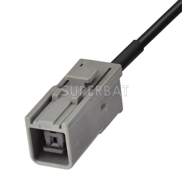 Superbat GT5-1S Jack GPS mini Magnetic base Antenna Aerial Connector Cable for Alpine Toyota Honda Nissan GPS Navigation Receiver