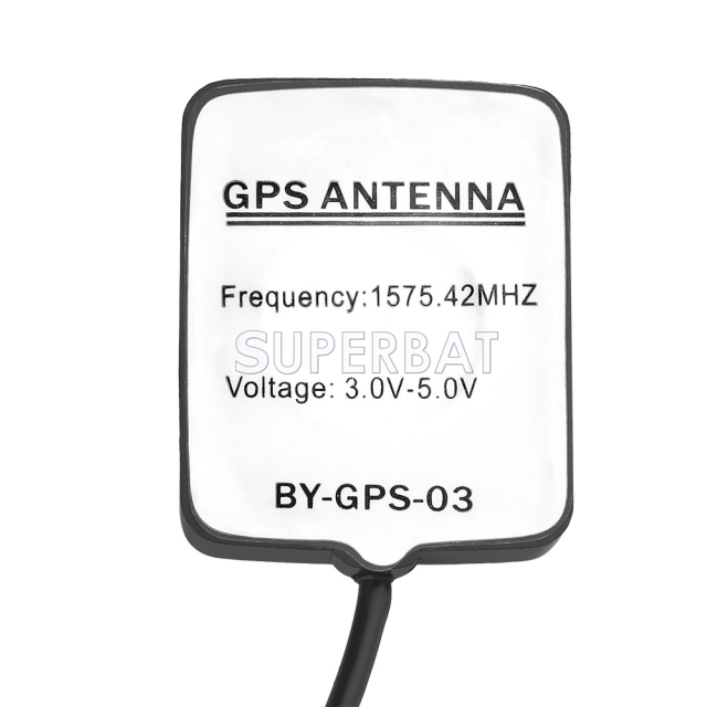 Superbat GT5-1S Jack GPS Active Magnetic base Antenna Aerial Connector Cable for Alpine  Toyota Honda Nissan GPS Navigation Receiver