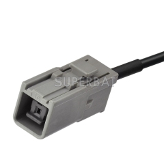 Superbat GT5-1S Jack GPS Active Magnetic base Antenna Aerial Connector Cable for Alpine  Toyota Honda Nissan GPS Navigation Receiver