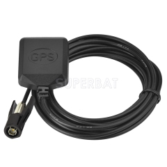Superbat WICLIC GPS mini Magnetic base Antenna Aerial Connector Cable for Pioneer  Beker GPS Navigation Receiver