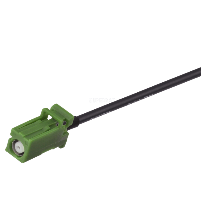 Superbat Green AVIC GPS Active Magnetic base Antenna Aerial Connector Cable for Pioneer GPS Navigation Receiver