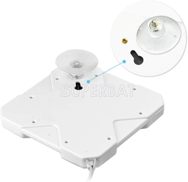 Superbat 4G LTE 35dBi Directional Dual TS9 MIMO Panel Antenna for 4G LTE Mobile WiFi Hotspot Router MiFi USB Modem