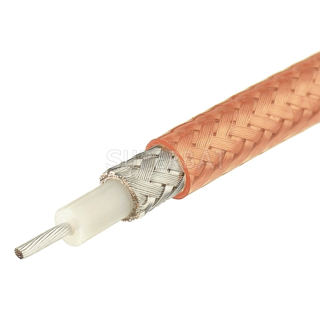 RF Coaxial cable MIL-C-17 RF coaxial cable RG400 /1M