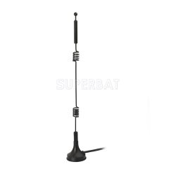Dual Band WiFi 2.4GHz 5GHz 5.8GHz Magnetic Base RP-SMA Antenna for WiFi Router Booster Range Extender Gateway