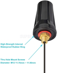 4G LTE Cellular Antenna Fixed Bracket Wall Mount RP-SMA Male Antenna for Booster Camera Router
