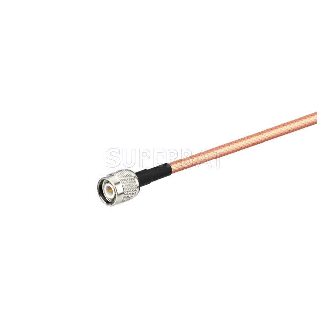 TNC Male to TNC Male Right Angle RG142 3.5 Meter GPS Antenna cable for Trimble 41300-03 GPS