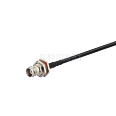 TNC Male to TNC Female Bulkhead Jack KSR195 1 Foot gps cable for RTK GNSS antenna