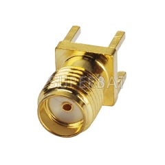 Superbat SMA Female Jack straight PCB Thru Hole connector