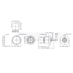 Superbat RF Connector 75 Ohm BNC Straight Jack Female Bulkhead Solder Cup