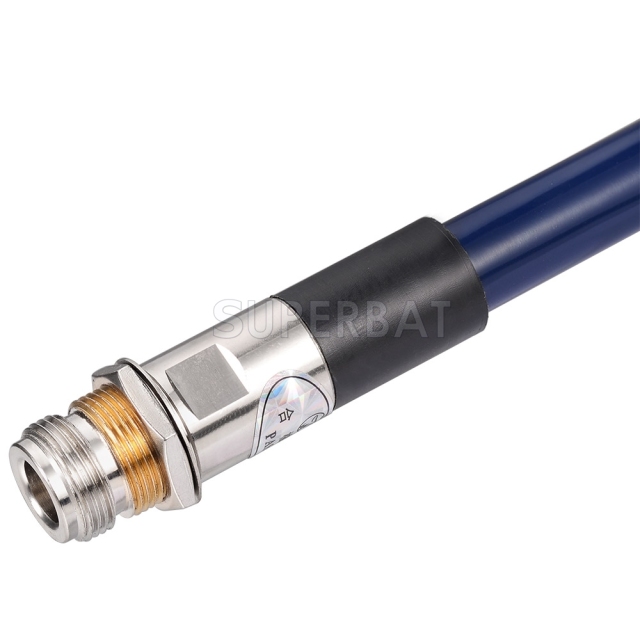 2.4GHz 8dBi Fiberglass WiFi omnidirectional antenna N female connector