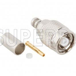 TNC Plug (female socket) Crimp Reverse Polarized Connector for LMR-240