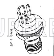 Superbat TNC Jack (male pin) Reverse Polarity Bulkhead PCB End Launch RF Connector 50 Ohm