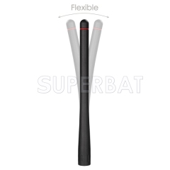 Superbat VHF SMA Male Ham Radio Antenna for ICOM IC-F50 IC-F50V IC-F51 IC-F51V