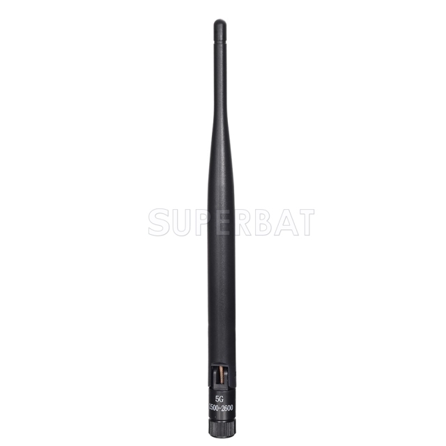 Superbat SMA Male 2500-2600MHZ 5 DBi Fold 5G Antenna for 5G Router