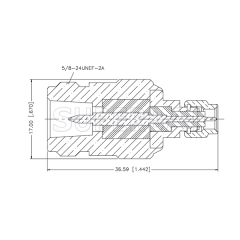 Superbat RP-N-Type Jack (Male Pin) to SMA Male Plug RF Coaxial Adapter 50 Ohm Straight