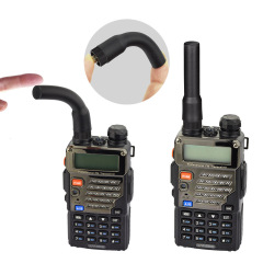 DUAL BAND MINI Soft Handheld Antenna 144/430Mhz SMA-F Ham Radio Antenna for WOUXUN  TYT - Stubby Antenna for BAOFENG UV UV-82 UV-B5 UV-5RA