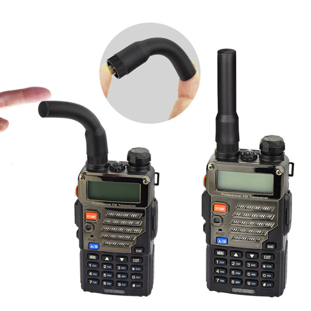 DUAL BAND MINI Soft Handheld Antenna 144/430Mhz SMA-F Ham Radio Antenna for WOUXUN  TYT - Stubby Antenna for BAOFENG UV UV-82 UV-B5 UV-5RA