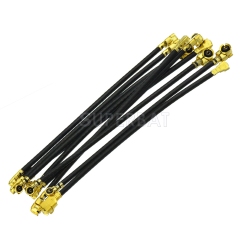 RF coaxial coax cable assembly MHF4 female to U.fl female with 1.13mm coax cable 15cm