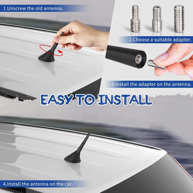 4 inch universal short antenna