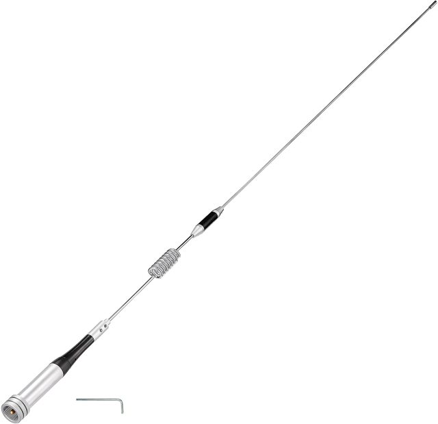 29.5 Inch VHF UHF 136-174MHz 400-470MHz Amateur Mobile Transceiver Car Antenna