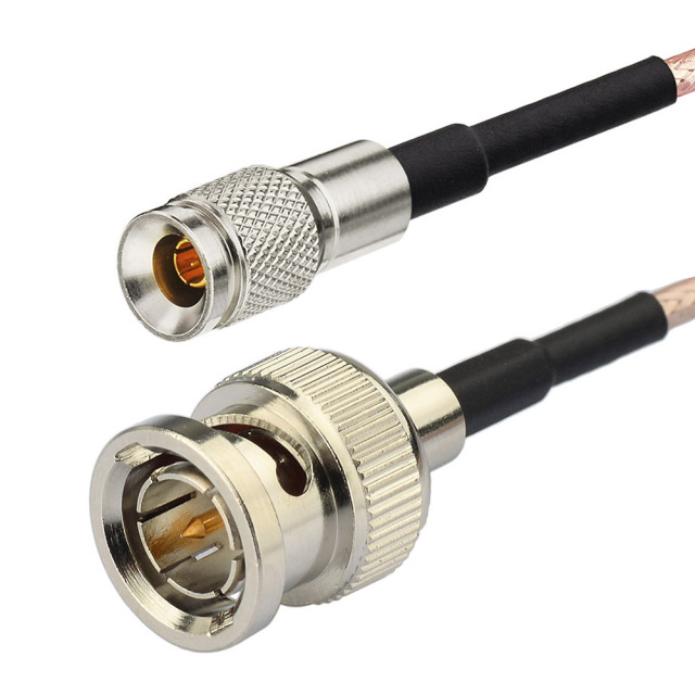 75Ohm DIN 1.0/2.3 Male to BNC Male 30CM RG179 HD-SDI Camera Cable for Blackmagic BMCC/BMPCC Video Assist