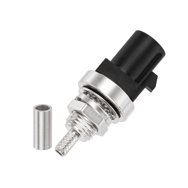 Superbat Waterproof Fakra Code A male bulkhead O-ring Plug connector for RG316 RG174 Coaxial Cable