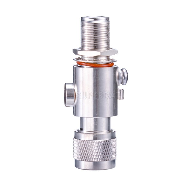 N Type Lightning Surge Protection Device N Male to N Female RF Coaxial Lightning Arrester