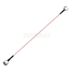 F Straight Plug to F Straight Plug RG179 20cm