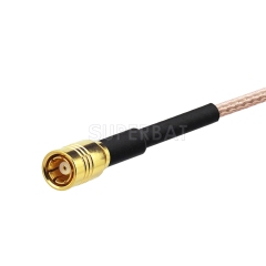 SMA BulkHead Jack to SMB Straight Plug RG178 30cm