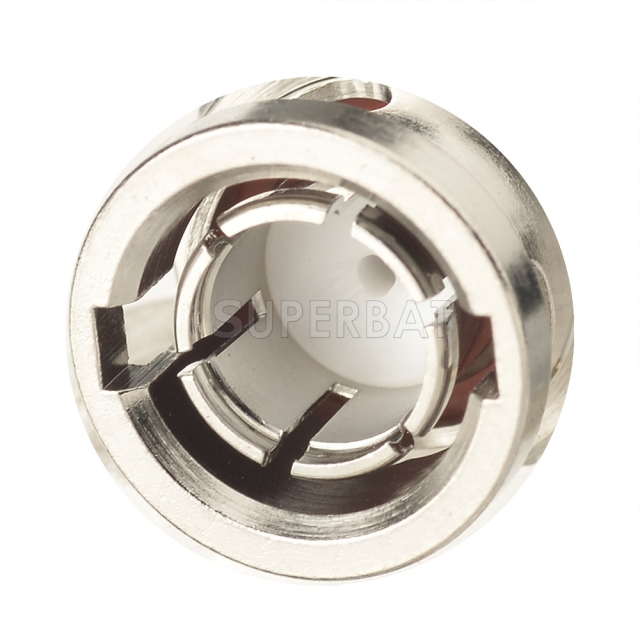 Superbat BNC Male Crimp Solder Attachment 75 Ohm SDI Connector for Mini RG59 Belden Riser 1855A 6G-SDI 4K UHD HD Video Camera Coaxial Cable