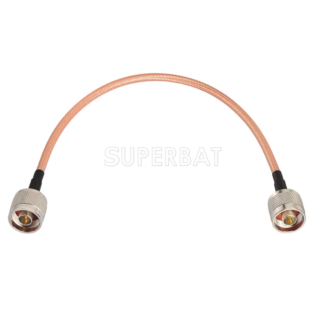 N Male to N Male Cable Using RG400 Coax for duplexer
