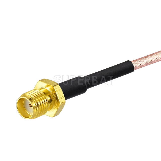 MCX Right Angle Plug to SMA Straight Jack RG316 30cm