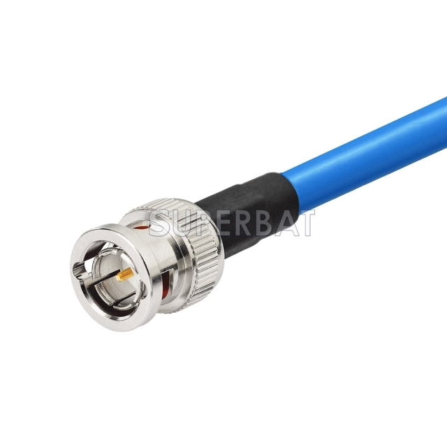 Superbat 10M BNC Male to BNC Male 75 Ohm 3G 6G HD SDI  Extension Cable (Belden 1694A) for Video Camera and Moniter