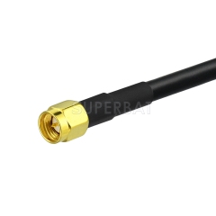 SMA Straight Plug to TNC Straight Plug RG58 500cm
