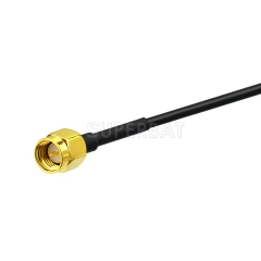 SMA Straight Plug to GT5-1S Straight Jack RG174 15cm