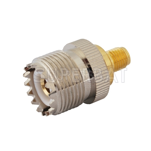 RF Coaxial Coax Handheld Radio Antenna Adapter SMA Female to UHF Female SO239 SO-239 Straight Connector Adaptor for Baofeng UV5RQUANSHENG TYT