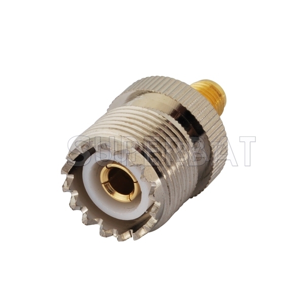 RF Coaxial Coax Handheld Radio Antenna Adapter SMA Female to UHF Female SO239 SO-239 Straight Connector Adaptor for Baofeng UV5RQUANSHENG TYT