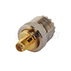 RF Coaxial Coax Handheld Radio Antenna Adapter SMA Female to UHF Female SO239 SO-239 Straight Connector Adaptor for Baofeng UV5RQUANSHENG TYT